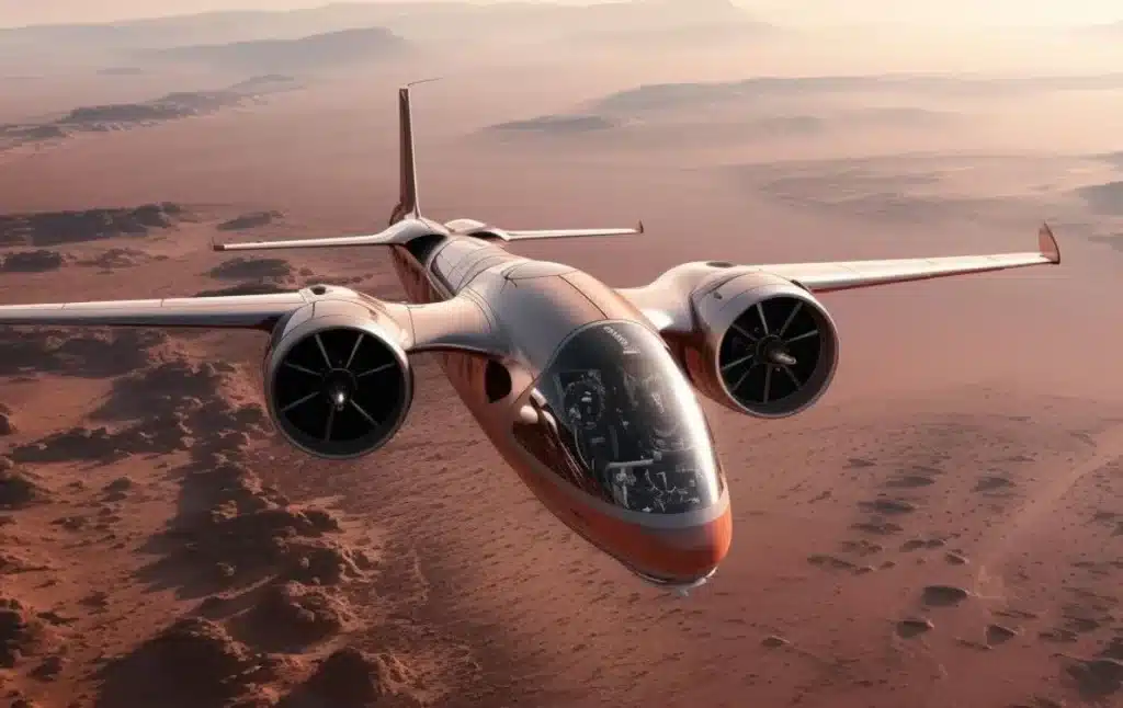 Mars plane hero image