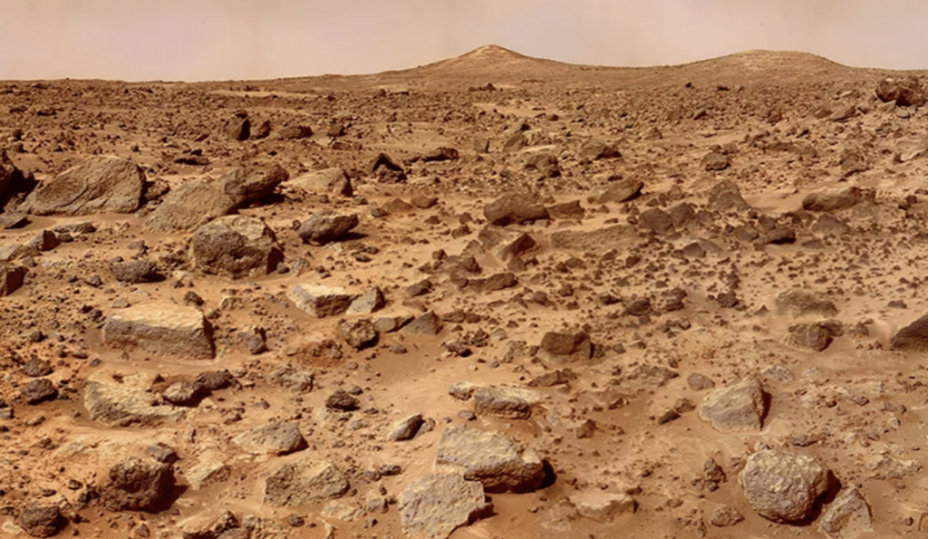 Mars surface