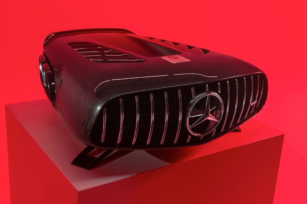 Mercedes-AMG supercar-shaped audio system 