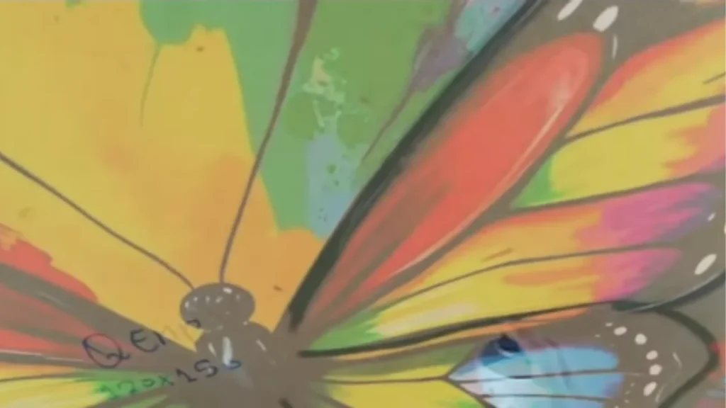 Man uses Meta Quest VR headset to help spray paint a mural and it works in the most incredible way