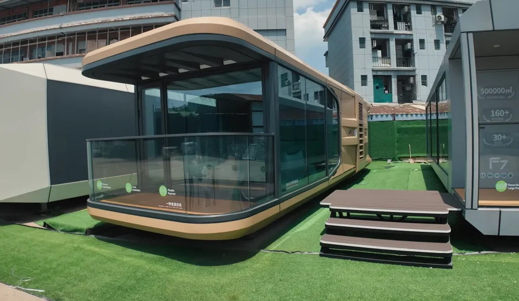 Woman travels to China to buy a $5,000 modular home in order to find out the real cost and what they're really like