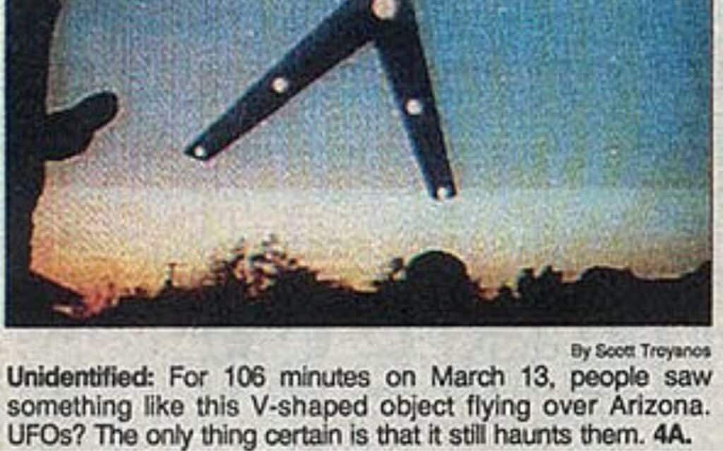 Mysterious UFO sighting in Arizona