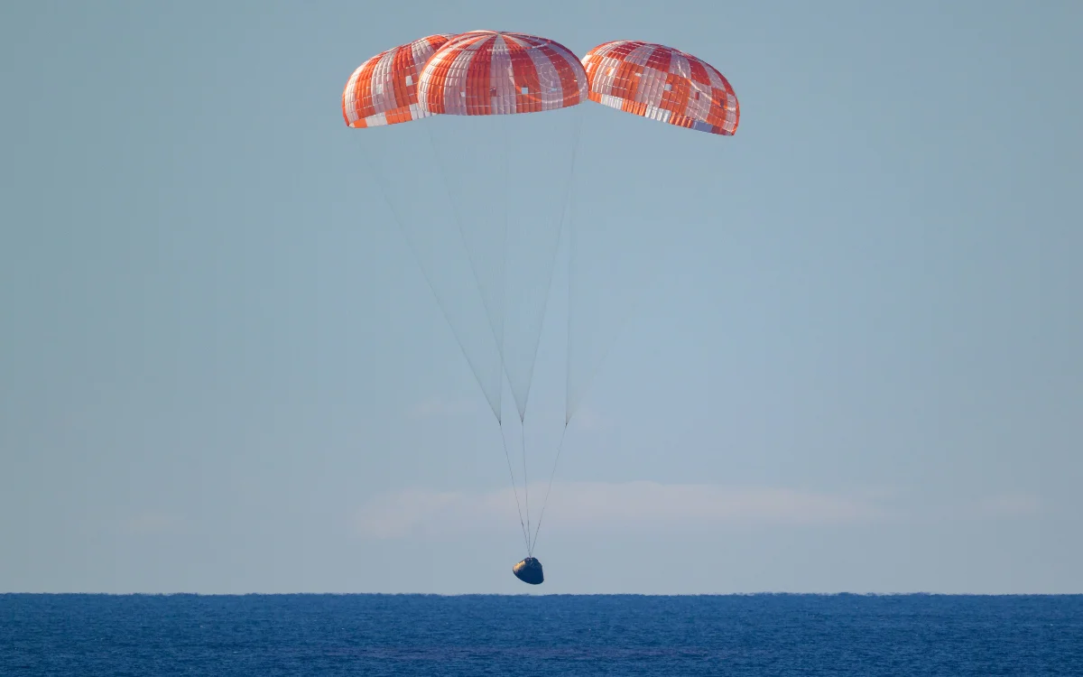 NASA clarifies what the 'missing chunk' from the bottom of Artemis II was post-landing after images went viral