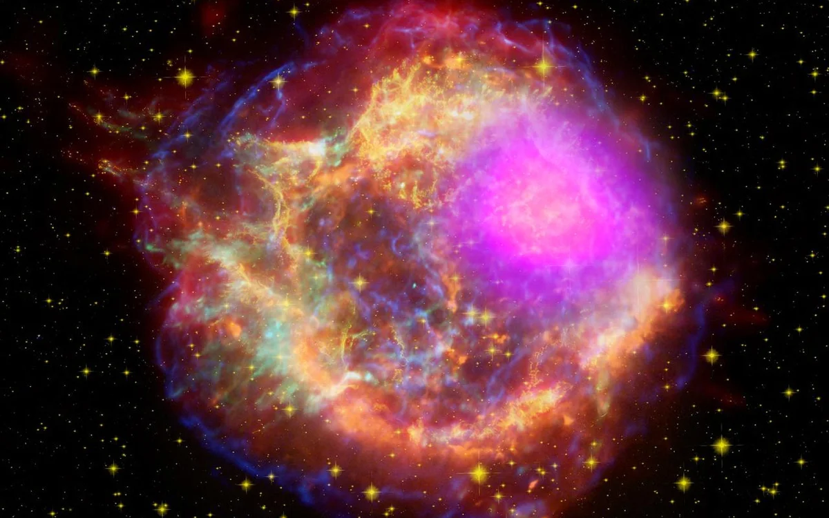 NASA condensed 25 years of a supernova expanding into a 40 second video