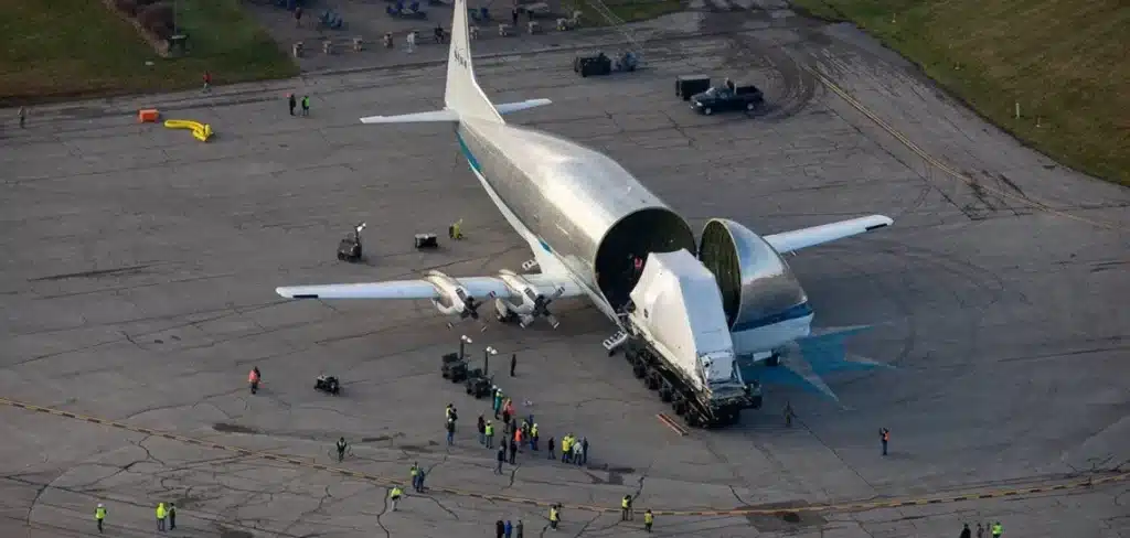NASA's wacky-looking Super Guppy could be the reason humans are able to get back on the moon