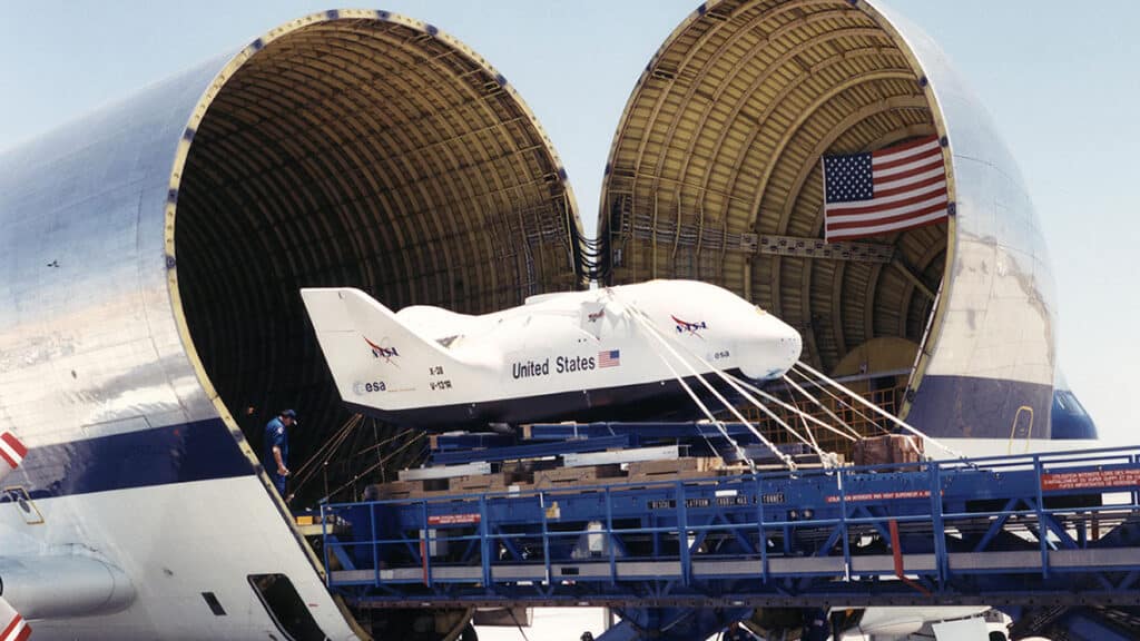 NASA's wacky-looking Super Guppy could be the reason humans are able to get back on the moon