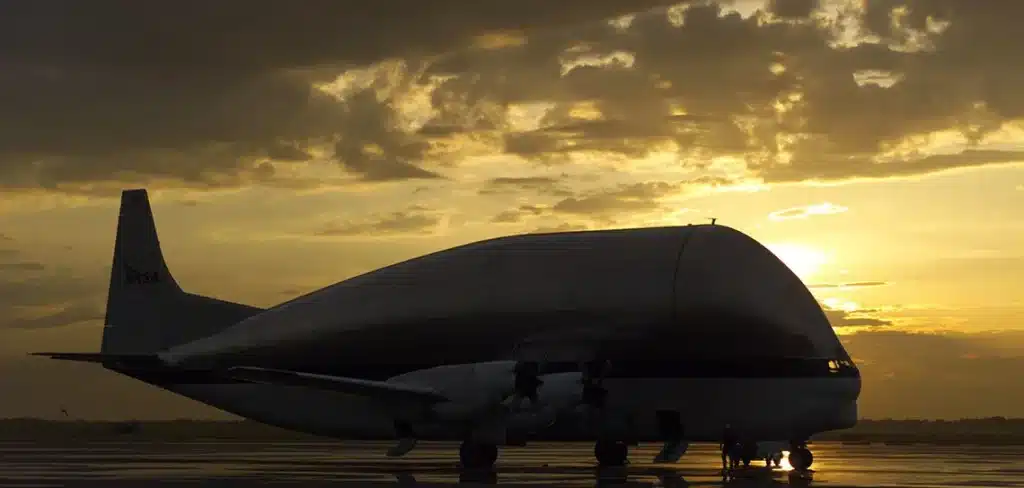 NASA's wacky-looking Super Guppy could be the reason humans are able to get back on the moon