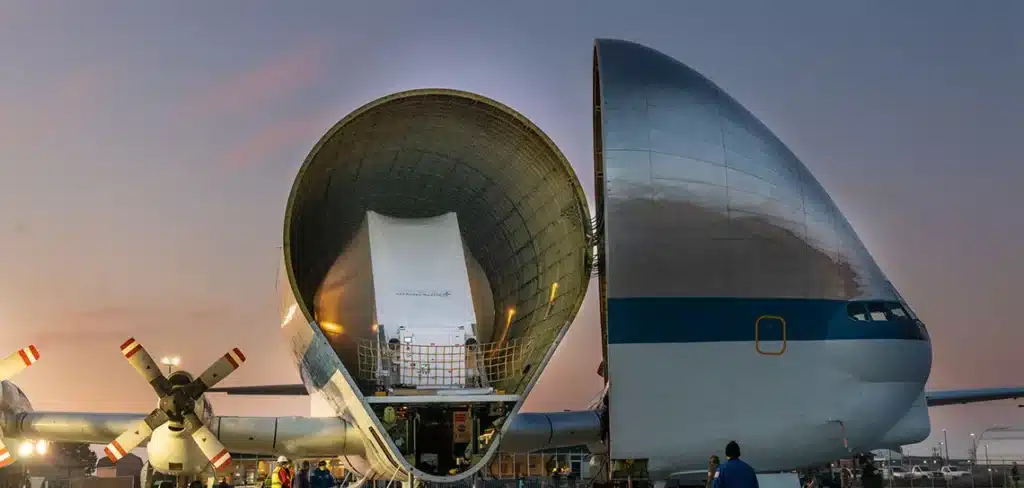 NASA's wacky-looking Super Guppy could be the reason humans are able to get back on the moon