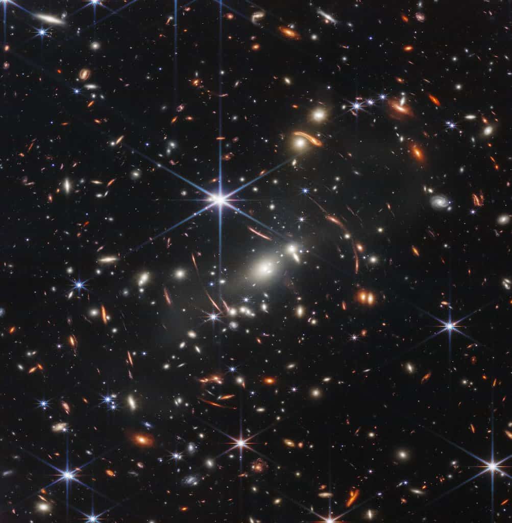 First image taken by the James Webb Space Telescope of SMACS 0723