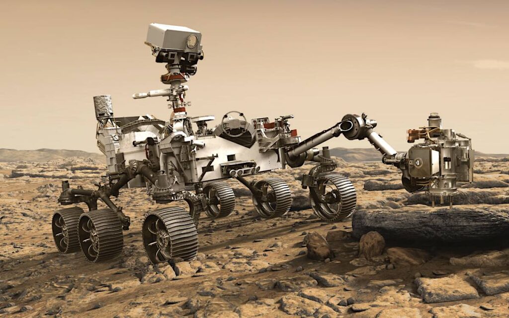 NASA's Perseverance rover on Mars