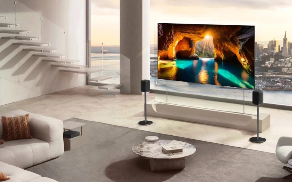 LG's new 'invisible' TV, or the new Wallpaper TV, is so thin that the screen practically disappears