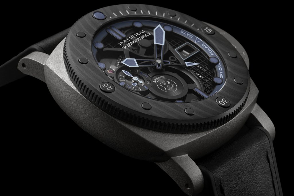 Panerai Submersible Brabus, close up shot