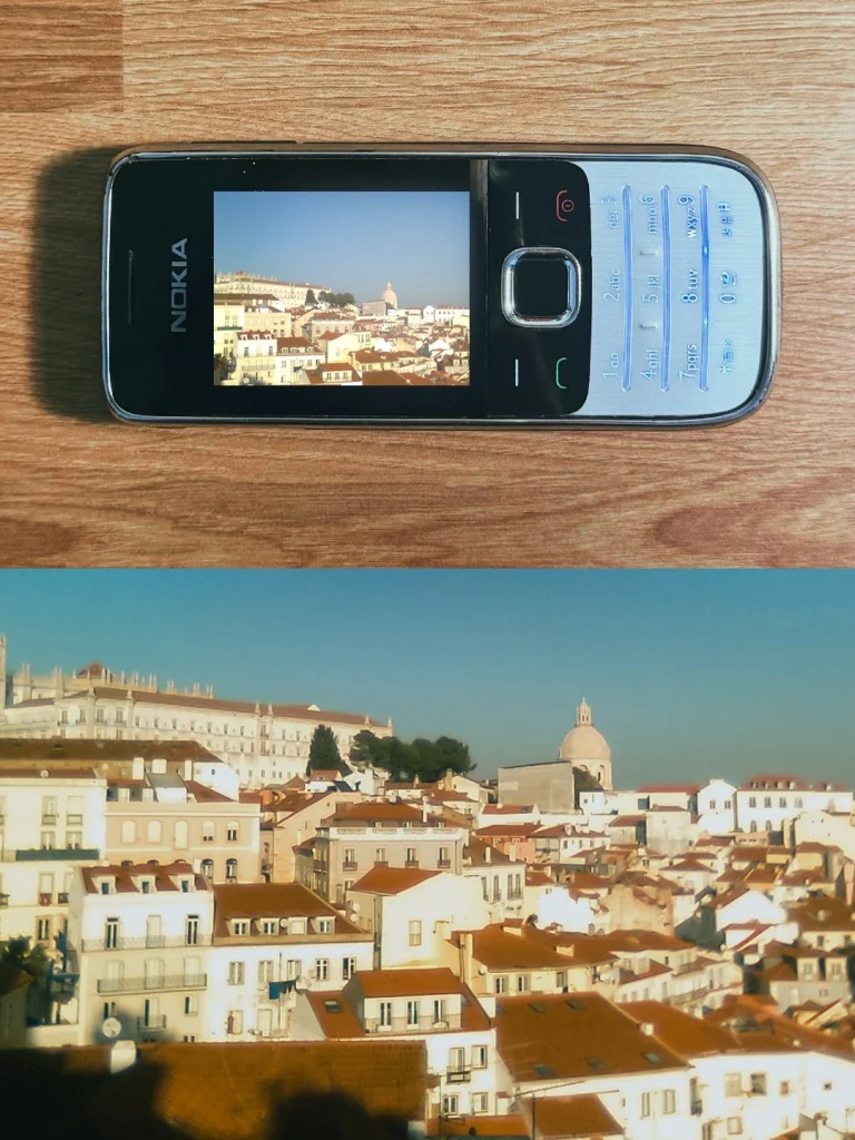 Someone took pictures of Portugal on a Nokia 2730 Classic and they ended up looking like old school postcards