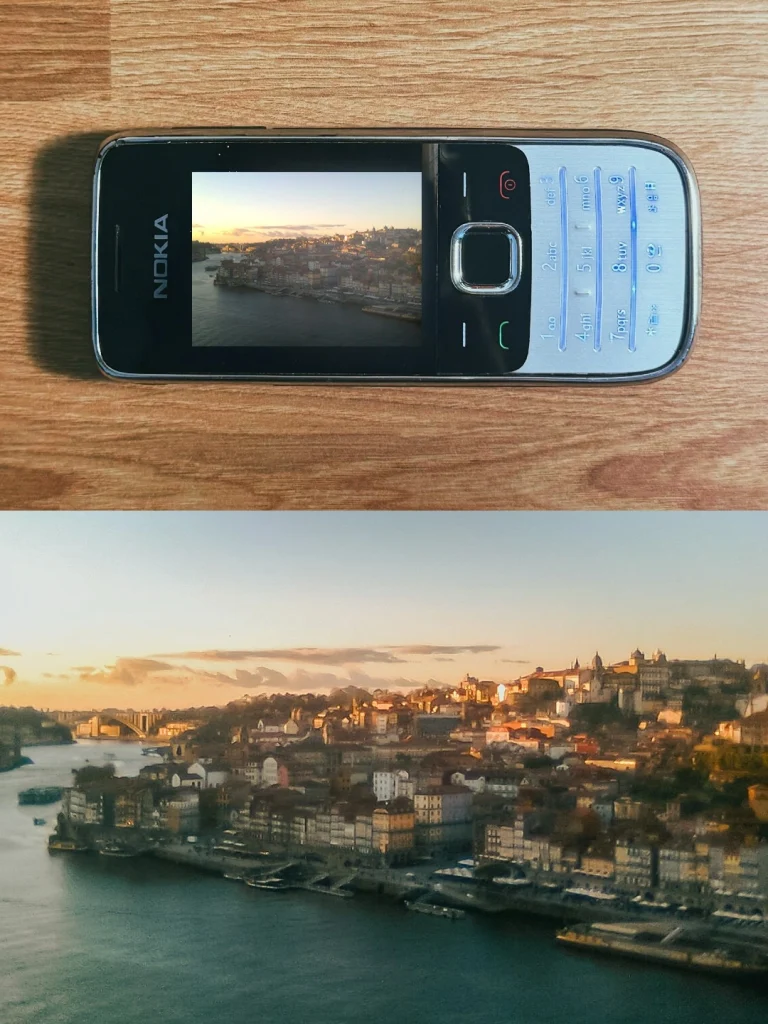 Someone took pictures of Portugal on a Nokia 2730 Classic and they ended up looking like old school postcards