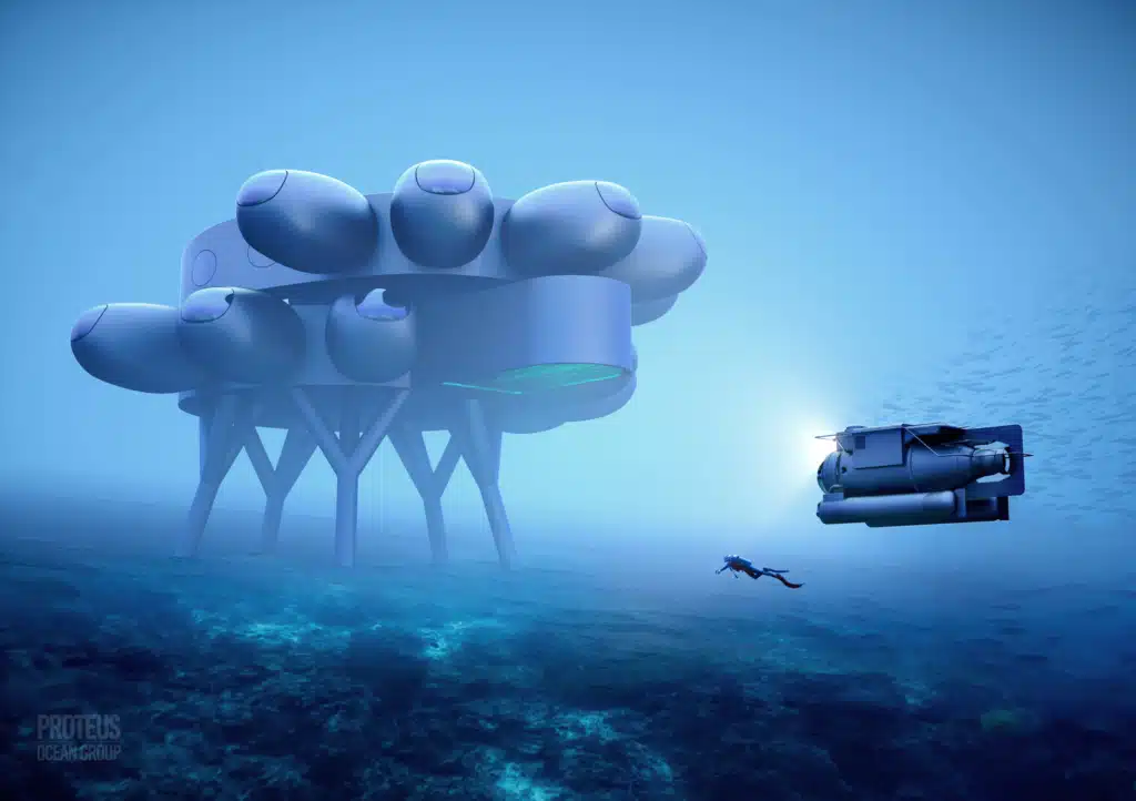 Inside the 'underwater space station' designed to house aquanauts
