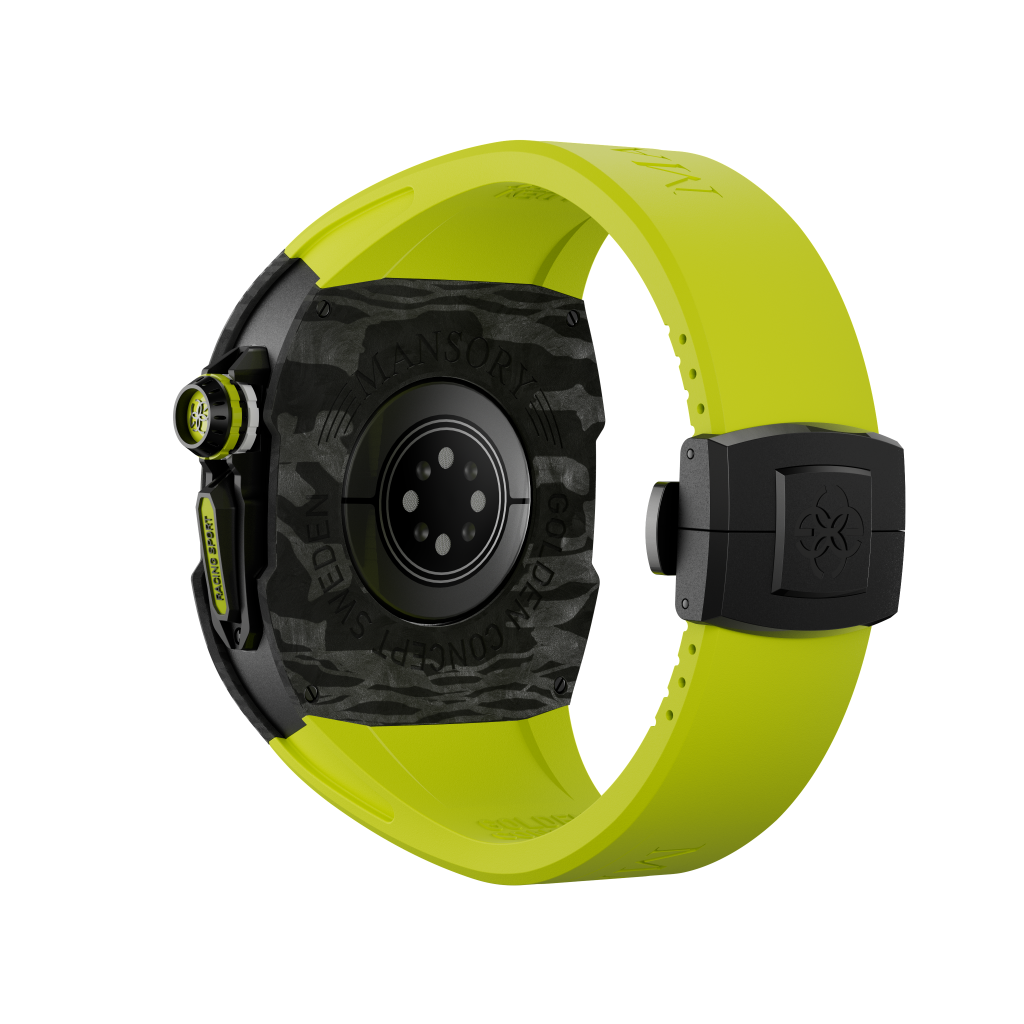 Another Apple Watch case from Mansory in Lime Bliss.