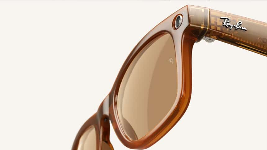 Ray Ban Meta Smart Glasses used by Mark Zuckerberg