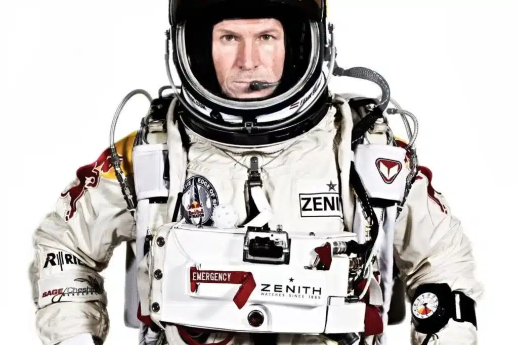 Felix Baumgartner Red Bull Stratos suit