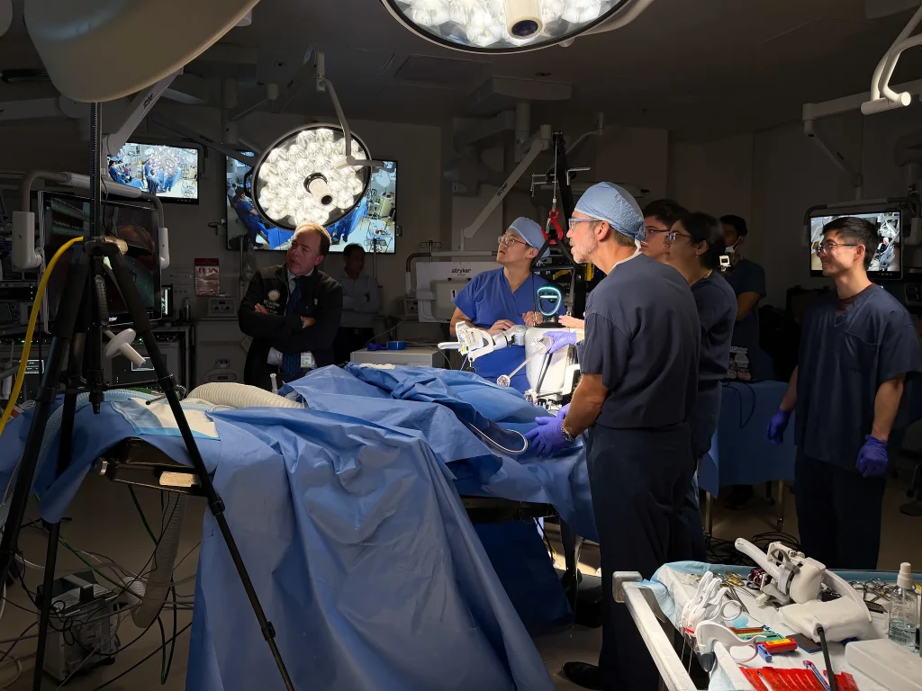 UCSD Center for the Future of Surgery hosts live demonstration of the first ever humanoid robot surgeon