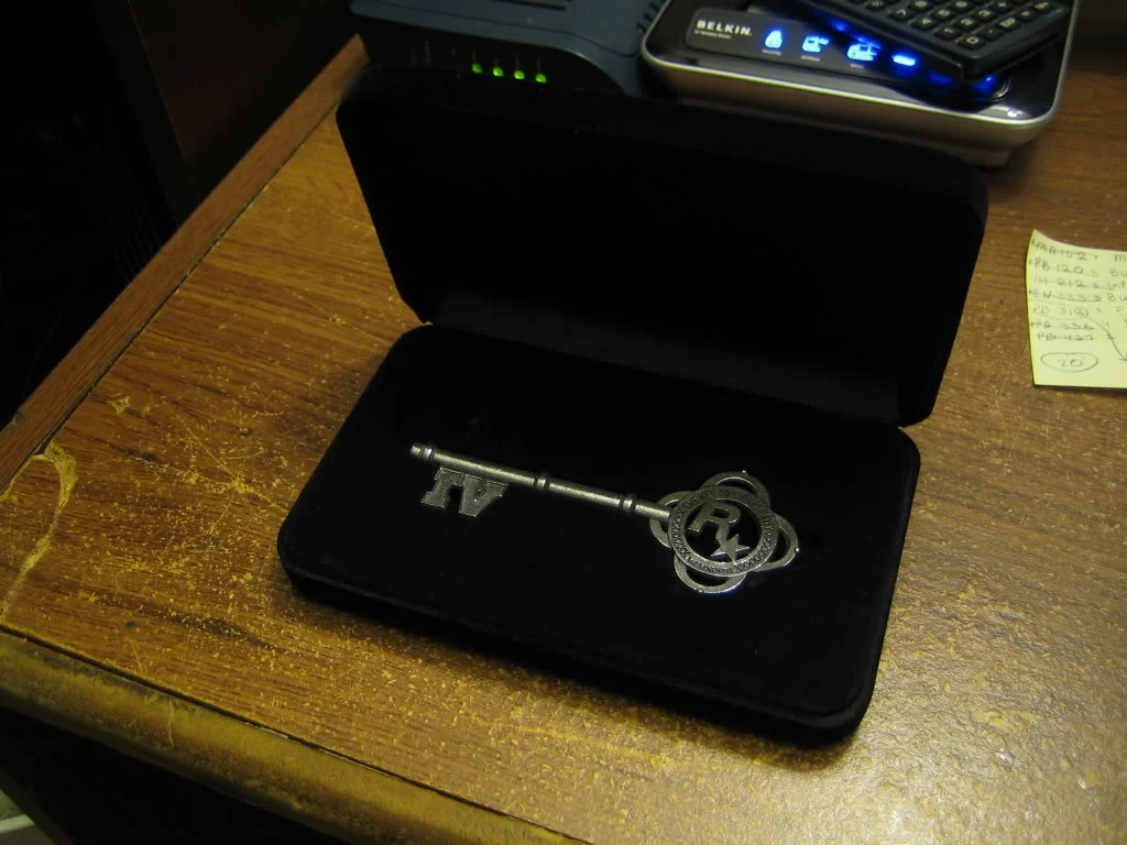 Rockstar Games gave people this $2,000 key if they completed GTA IV in just two weeks