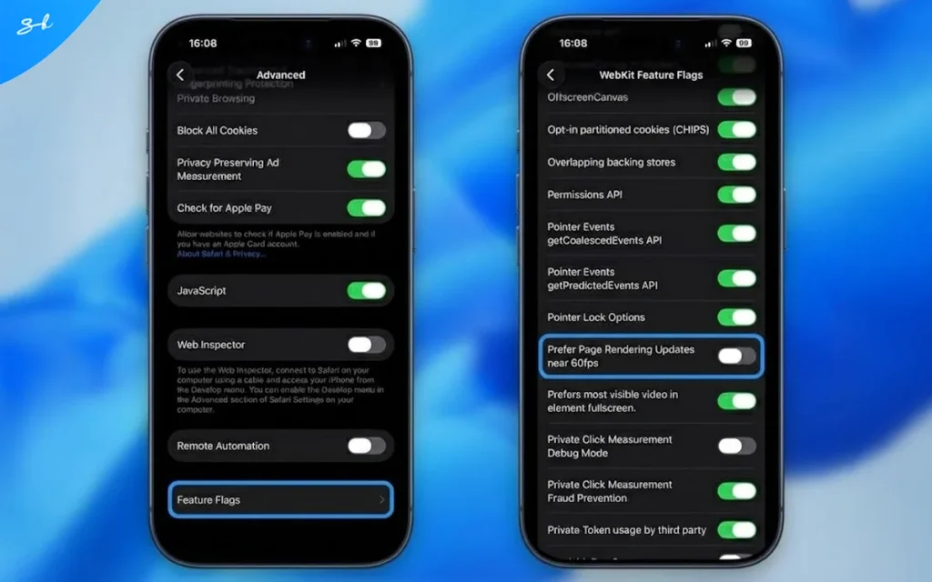 This hidden iPhone setting is fixing one of the major bug bears for Apple users by enabling 120hz in Safari, and it's been there for a while