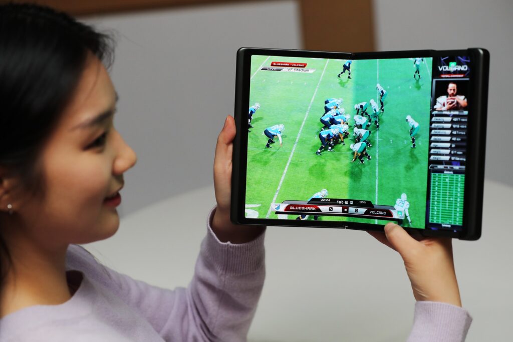 Samsung foldable at CES 2024