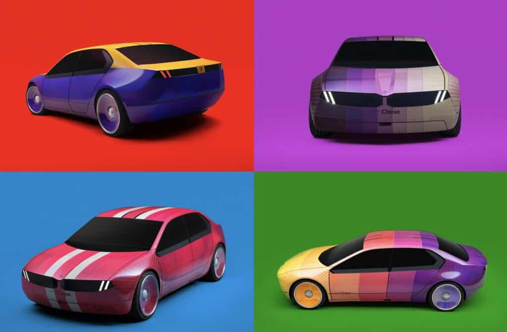 BMW i vision dee colors
