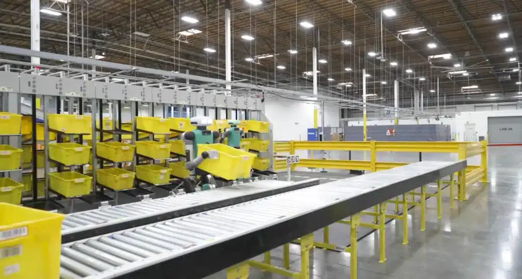 Amazon introduces two-meter tall humanoid robots to work in its warehouses