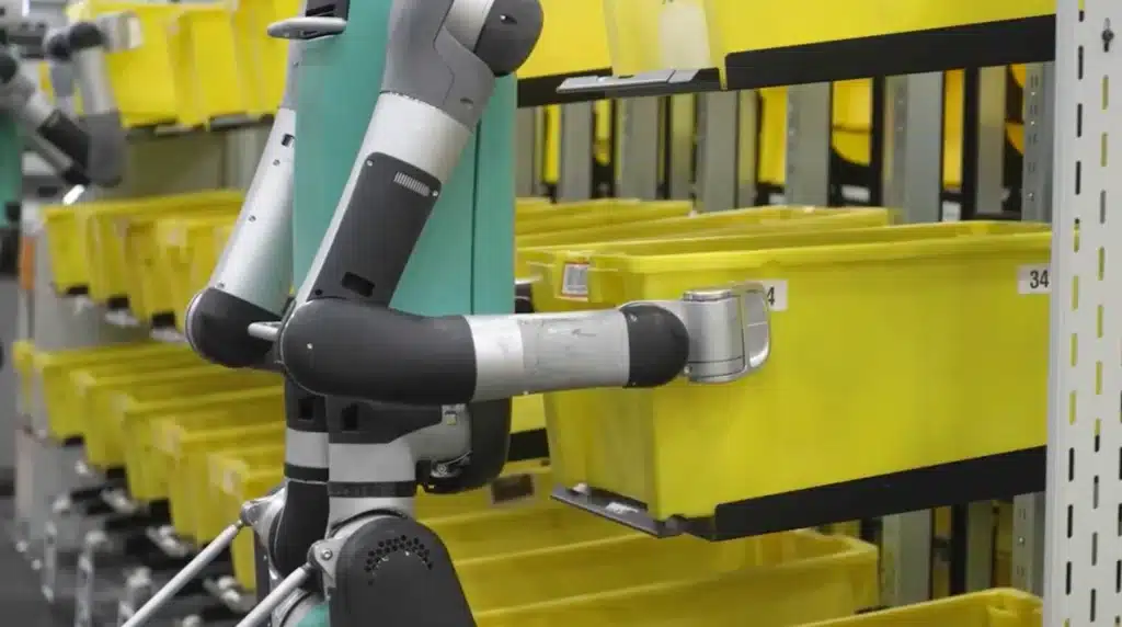 Amazon introduces two-meter tall humanoid robots to work in its warehouses