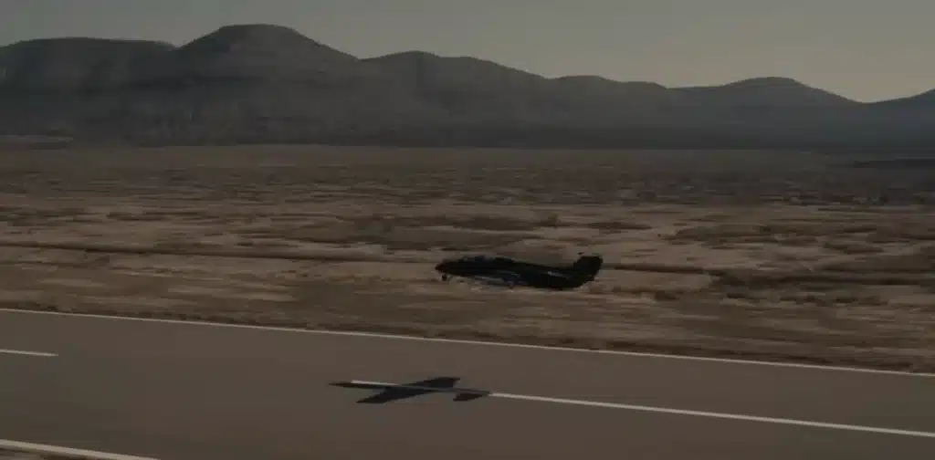 Supersonic drone came close to breaking sound barrier in a test flight