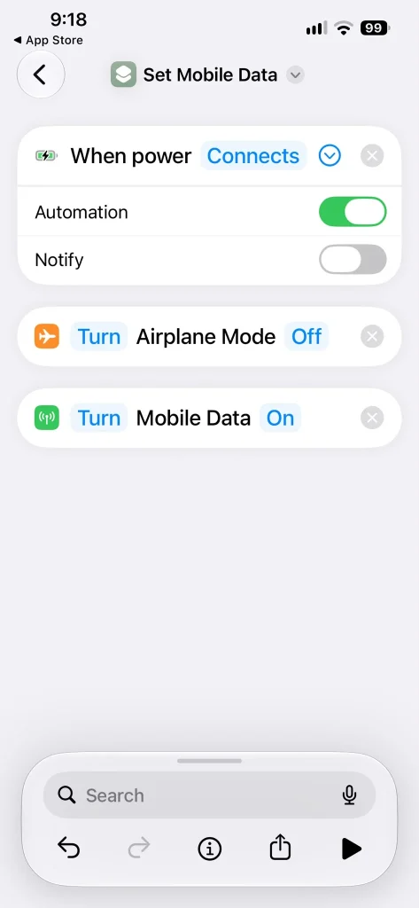 This 6-step Apple Shortcuts automation will take a picture of thief and send location if someone steals your iPhone and charges it