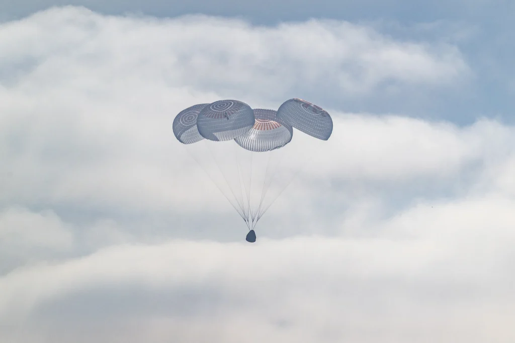 SpaceX successfully brings four astronauts back to Earth after 8 months in space following flawless return journey