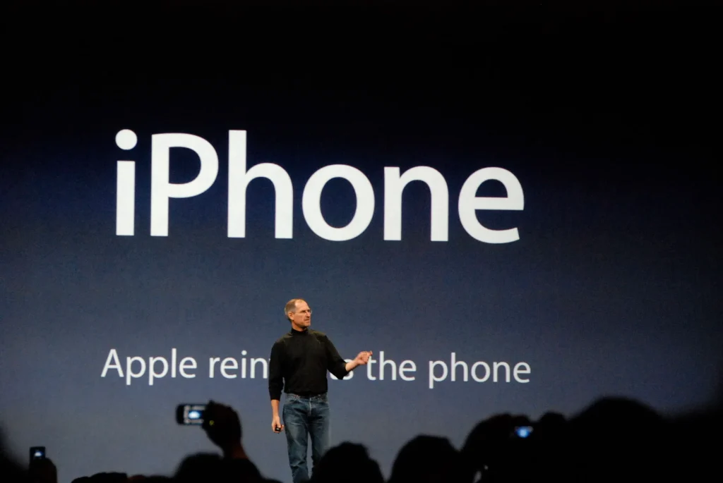 The iPhone almost never existed and it took one annoying Microsoft engineer at a dinner party to make Steve Jobs will it into being