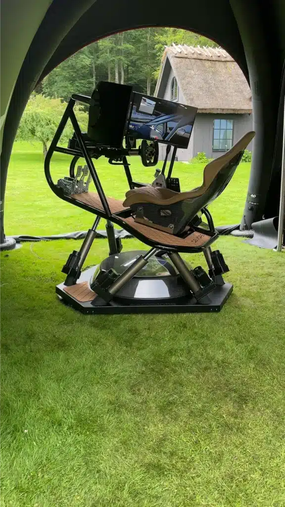 Pro-racers say $50K racing simulator feels 90% real