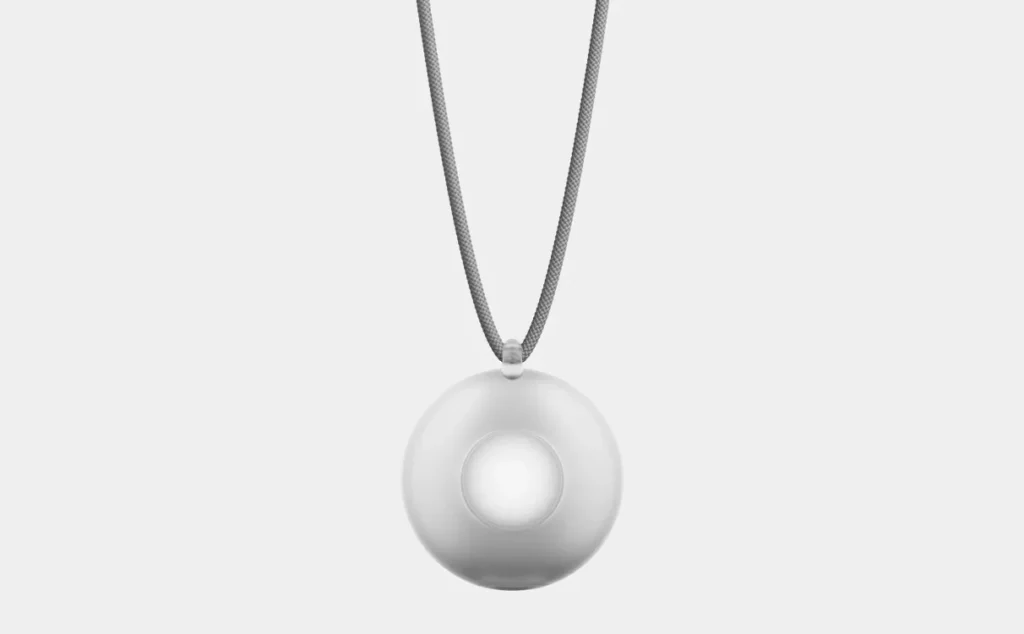This AI necklace is called Friend, and it's like a companion that's always listening