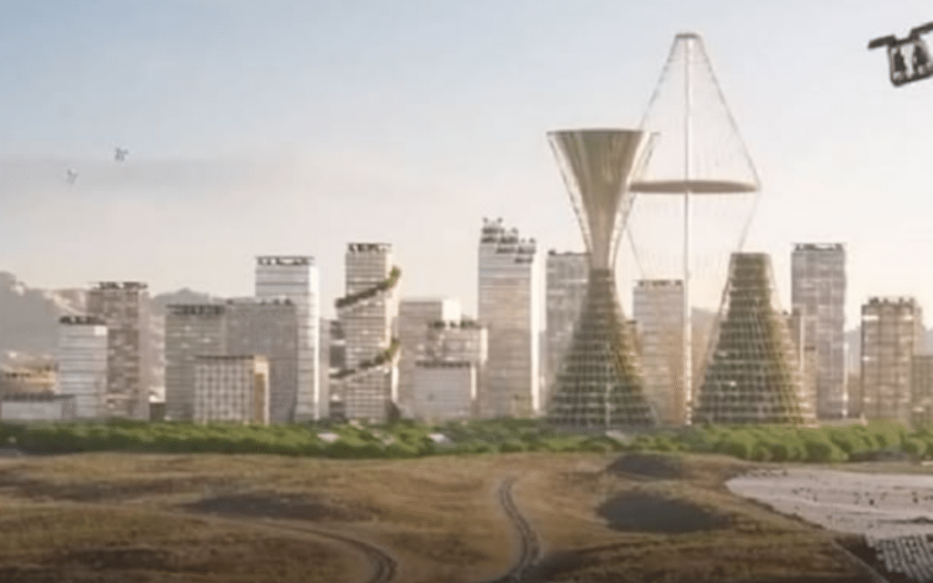 Billionaire is building a city in the desert that’s ’bigger than Manhattan’ and will run entirely on clean energy