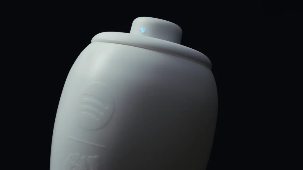 Liquid Death and Spotify just dropped a funeral urn with a built-in speaker so you can party into the afterlife