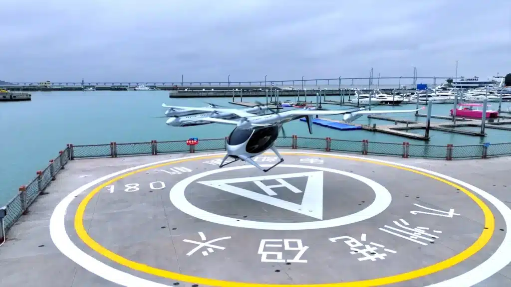 AutoFlight eVTOL air taxi inter city flight