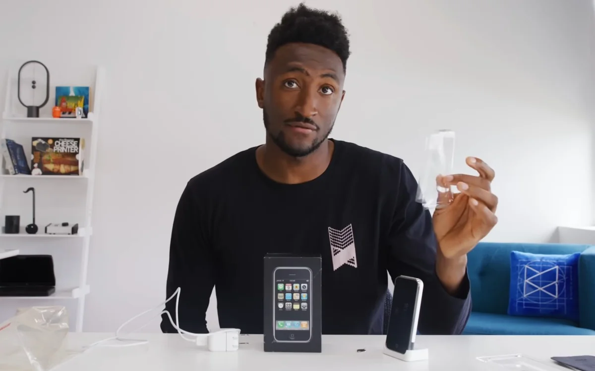 Marques Brownlee paid $40K just to unbox a sealed original iPhone from 2007