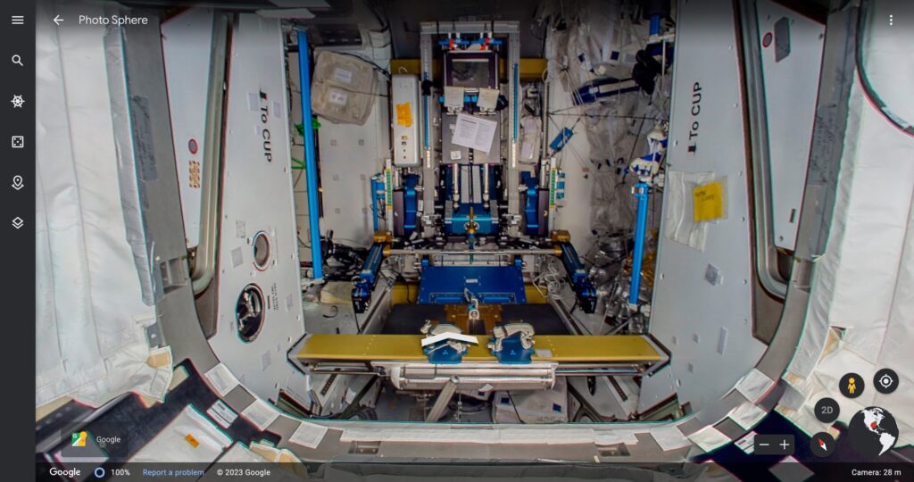 aboard the International Space Station