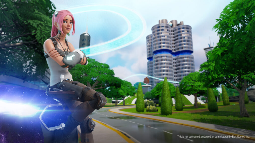 BMW launches new car in Fortnite