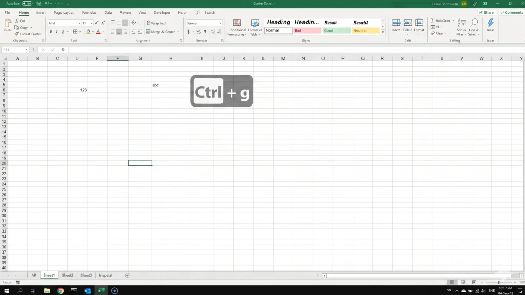 Using this Microsoft Excel shortcut helps to clean up data in the blink of an eye
