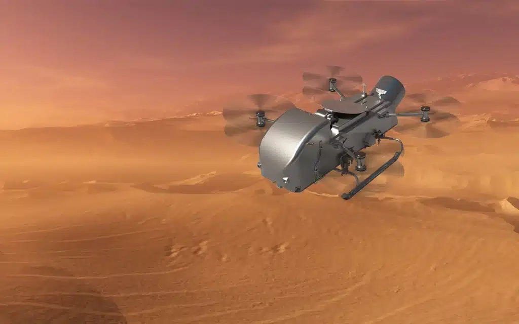 nasa dragonfly drone saturn moon