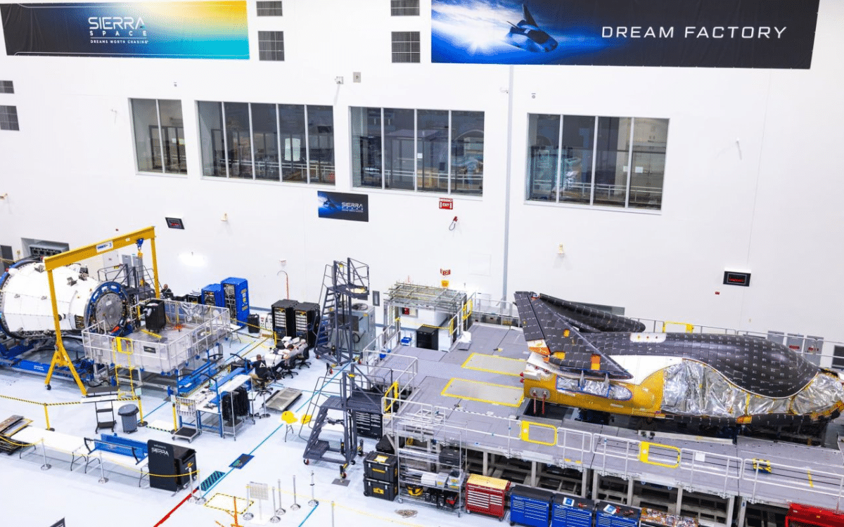 Inside the cutting-edge US factory building the Dream Chaser Spaceplane