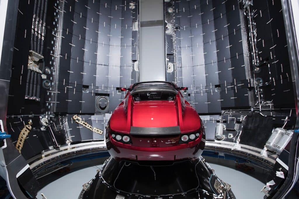 The astonishing place the Tesla launched into space by Elon Musk is after 5 years