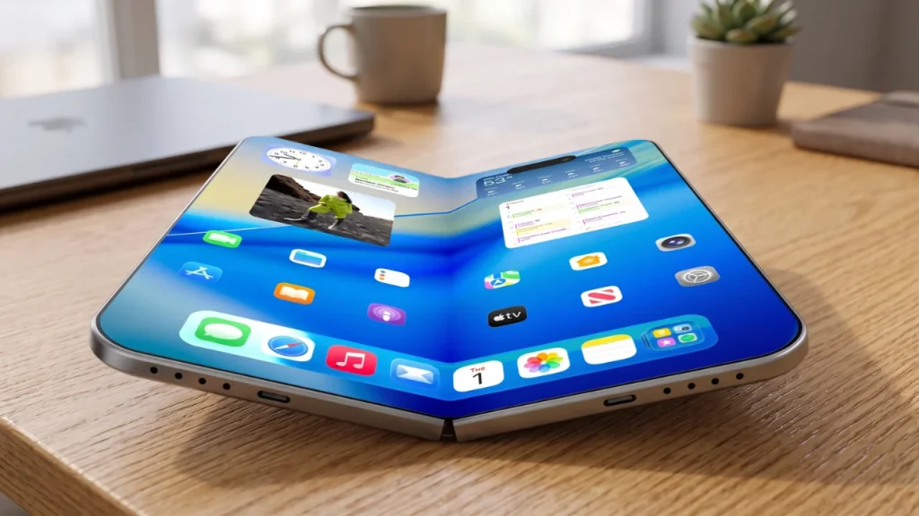 Apple's first foldable phone is just over a week away and it's already got a name