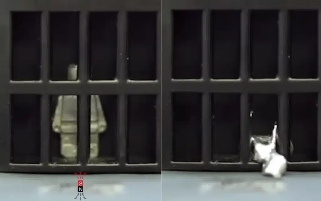 Scientists develop a shapeshifting humanoid robot that can liquify itself