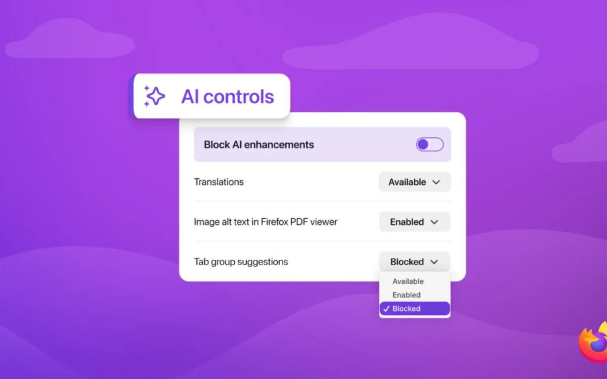 Firefox just handed control back to users with a single toggle that wipes out every AI feature instantly