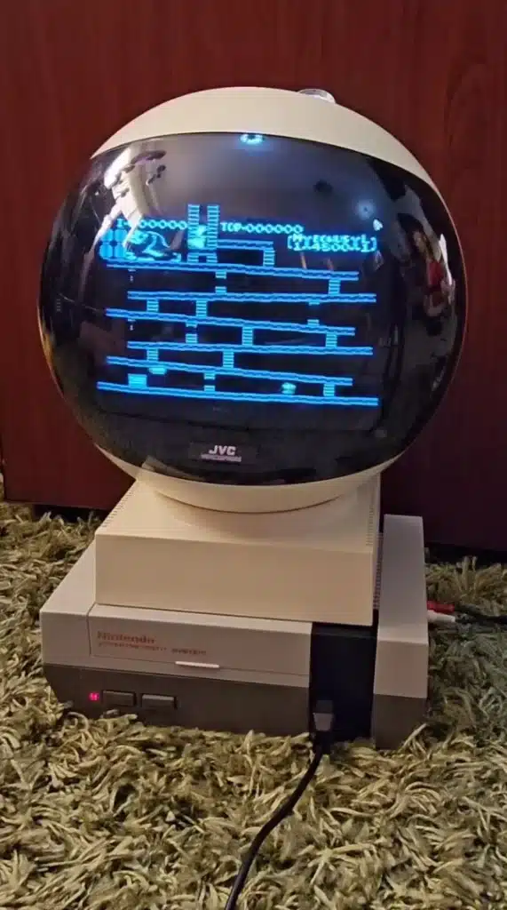 jvc videosphere space helmet tv CRT