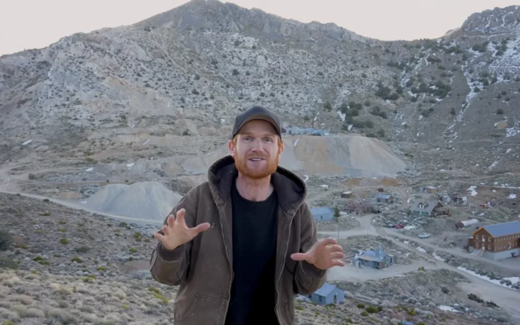 A man who spent his life savings on a Californian ghost town has issued an update on how things are going after six years.